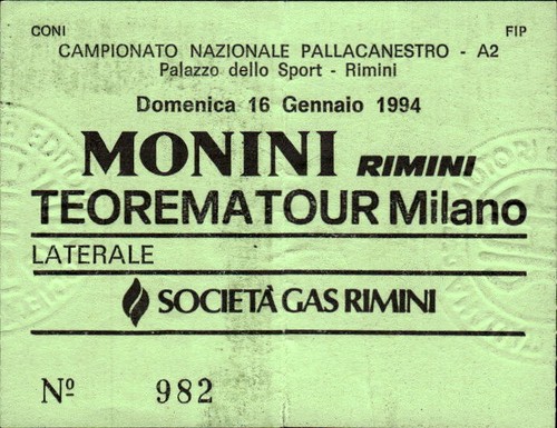 Biglietto ticket originale - ticket,