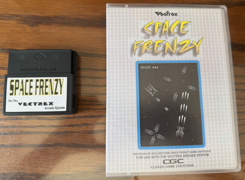 Vectrex space frenzy john - vectrex,