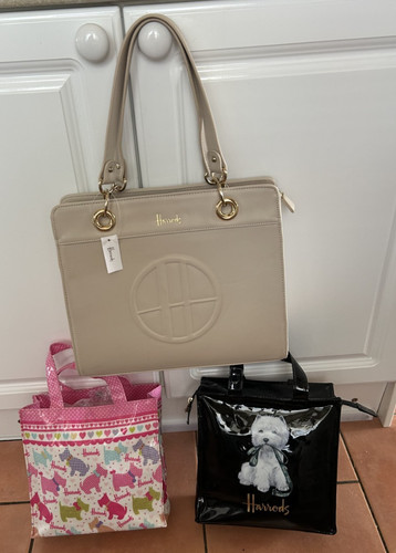 Borsa tote harrods westie - tote,