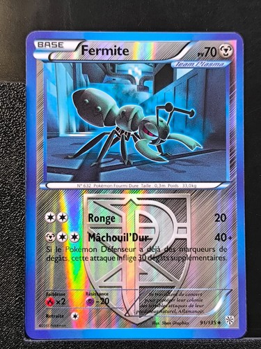 Scheda pokémon fermite 135 - fermite, 91/135