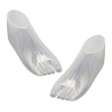Transparent Plastic Adult Foot