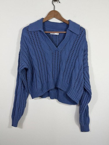 Maglione hollister blu aperto - blu,
