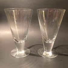 Lotto di 2 bicchieri vintage