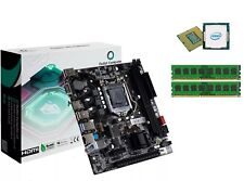 SCHEDA MADRE HDMI 1155 RAM 16GB INTEL CPU I5 2° QUAD CORE DESKTOP MOTHERBOARD
