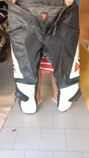 tuta moto pelle divisibile