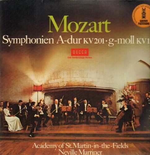 Mozart sinfonie vinile - mozart, in
