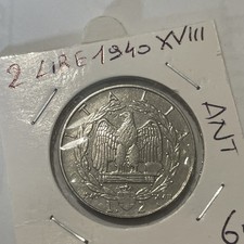 2 LIRE 1940- REGNO L'ITALIA -