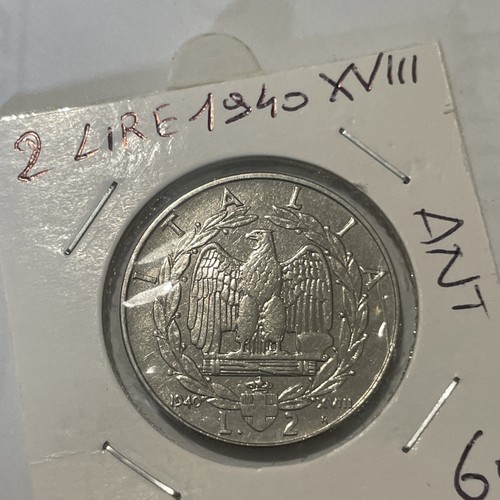 Lire 1940 regno italia - 1940-,