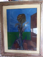 Olio tela astratto carmelo - tela,