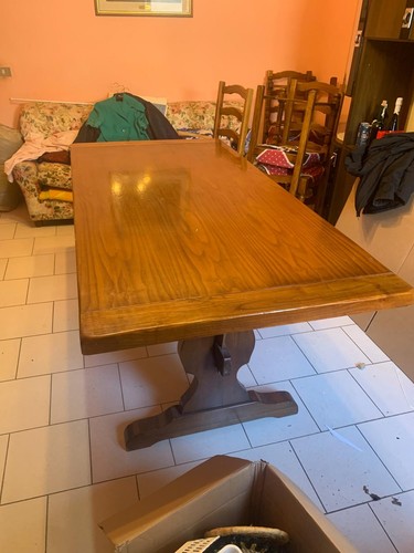 Tavolo legno con - tavolo,