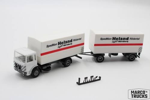 Camion rimorchio herpa man - rimorchio,
