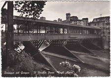 BASSANO DEL GRAPPA - VICENZA - IL VECCHIO PONTE "DEGLI ALPINI" -4212-