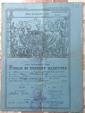 ALPINI - 1946 FOGLIO DI