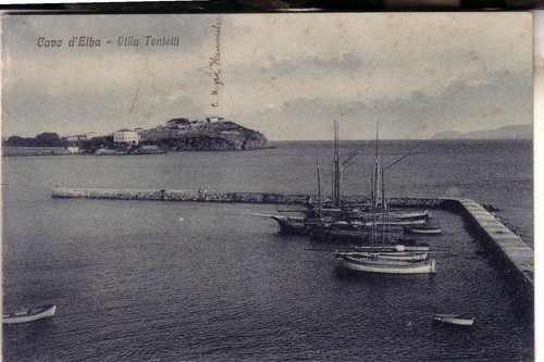 Cartolina cavo isola d elba - cavo, d'elba