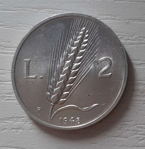 Moneta lire 1948 - moneta,