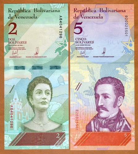 Set venezuela 5 bolivares - venezuela,,