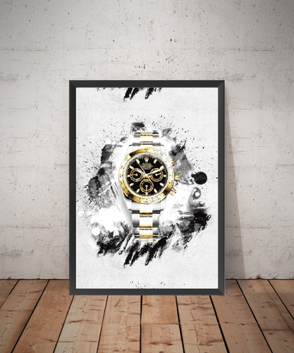 Rolex wall art - rolex,