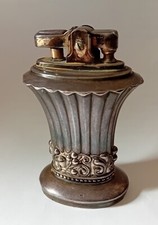 Ronson Accendino da Tavolo Argentato  Inizio XX Secolo Vintage silver lighter