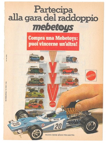 Pubblicità anni mattel - pubblicità,