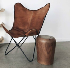 Sedia A Farfalla In Pelle