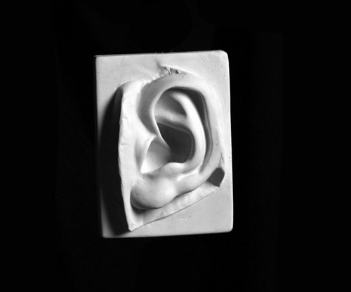 Scultura parete gesso - da,