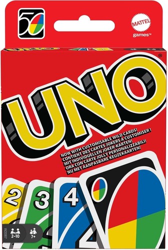 Mattel games uno carte - mattel, da
