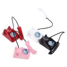4 Pezzi Vintage Phone Prop
