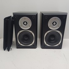 Eltax Millennium Mini Speakers TESTED 2-Way 40-60 Watt 4-8 Ohm Black 70-20 Khz