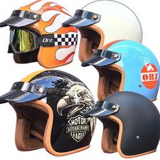 Casco da moto vintage, retrò
