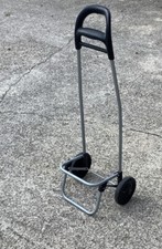 Carrello Trolley spesa  con ruote colore Nero misura cm 36X28H95