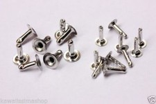 Rivetti per vari tipi di borchie dimensioni e quantita' a scelta color argento