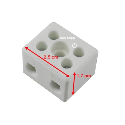 Morsettiera spinottiera cm - morsettiera, 2,5