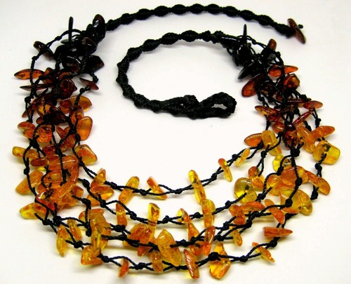 Collana ambra baltica - collana,