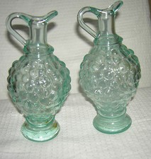 OLIERA AMPOLLE OLIO ACETO ANNI 50 – VETRO VERDE PESANTE