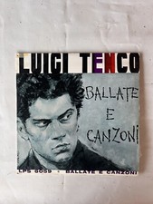 LP 33 giri - Vinile - Luigi Tenco - Ballate e canzoni, Italy LPS 6059