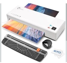Macchina Laminatrice A4 Termica e Fredda con 40 Sacchetti per Scuola Casa Ufficio