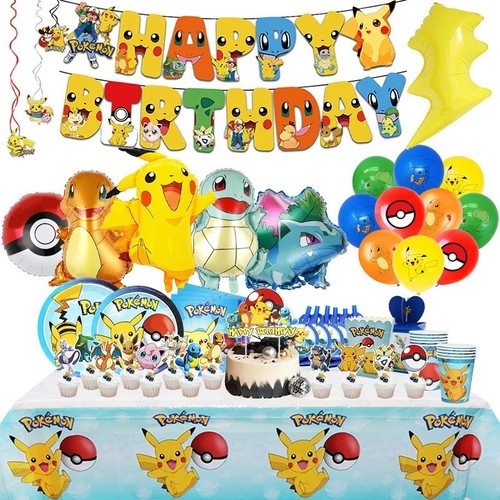 Pokemon decorazione festa - pokemon,
