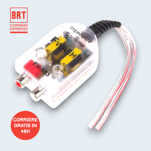 Convertitore segnale audio - convertitore,