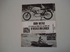 advertising Pubblicità 1971 LAVERDA 750 SF REGALO BARCA
