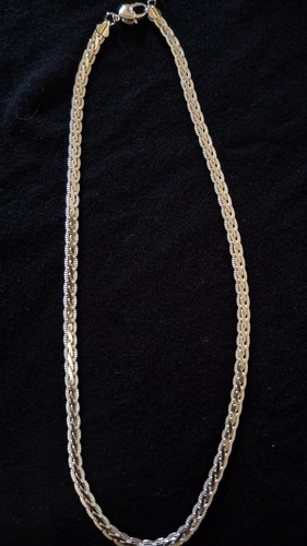 Collana catena argento
