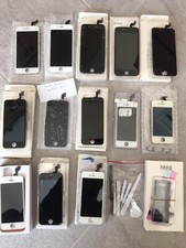 Stock 13 display IPhone 5S - 6 e 6S non funzionanti + batteria 6s