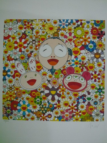Takashi murakami litografia - murakami,