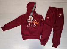 MN146 AS ROMA 1927 AMISTAD TUTA TRACKSUIT 10 TOTTI JUNIOR BAMBINO FELPATA R13179
