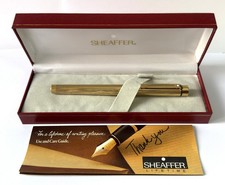 Sheaffer Targa 1005, nib 14kt 585 gold, Made in Usa