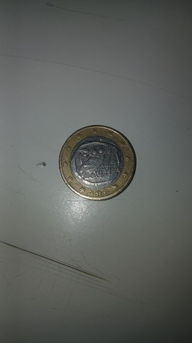 Rara moneta euro gufo - rara, da