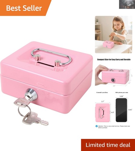 Elegante piccola cassa rosa - ,