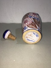 ARTE DELLA CERAMICA-DECORATIVA BOTTIGLIA-FAENZA-CASTELLINI E MASINI-LUXARDO-ZARA