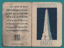 TESSERA OPERA NAZIONALE