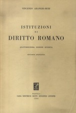 Istituzioni di diritto romano