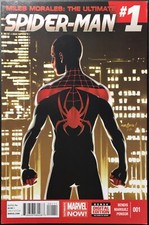 Miles Morales The Ultimate Spider-Man 1 Marvel Comics Originale USA 2014 1st pri